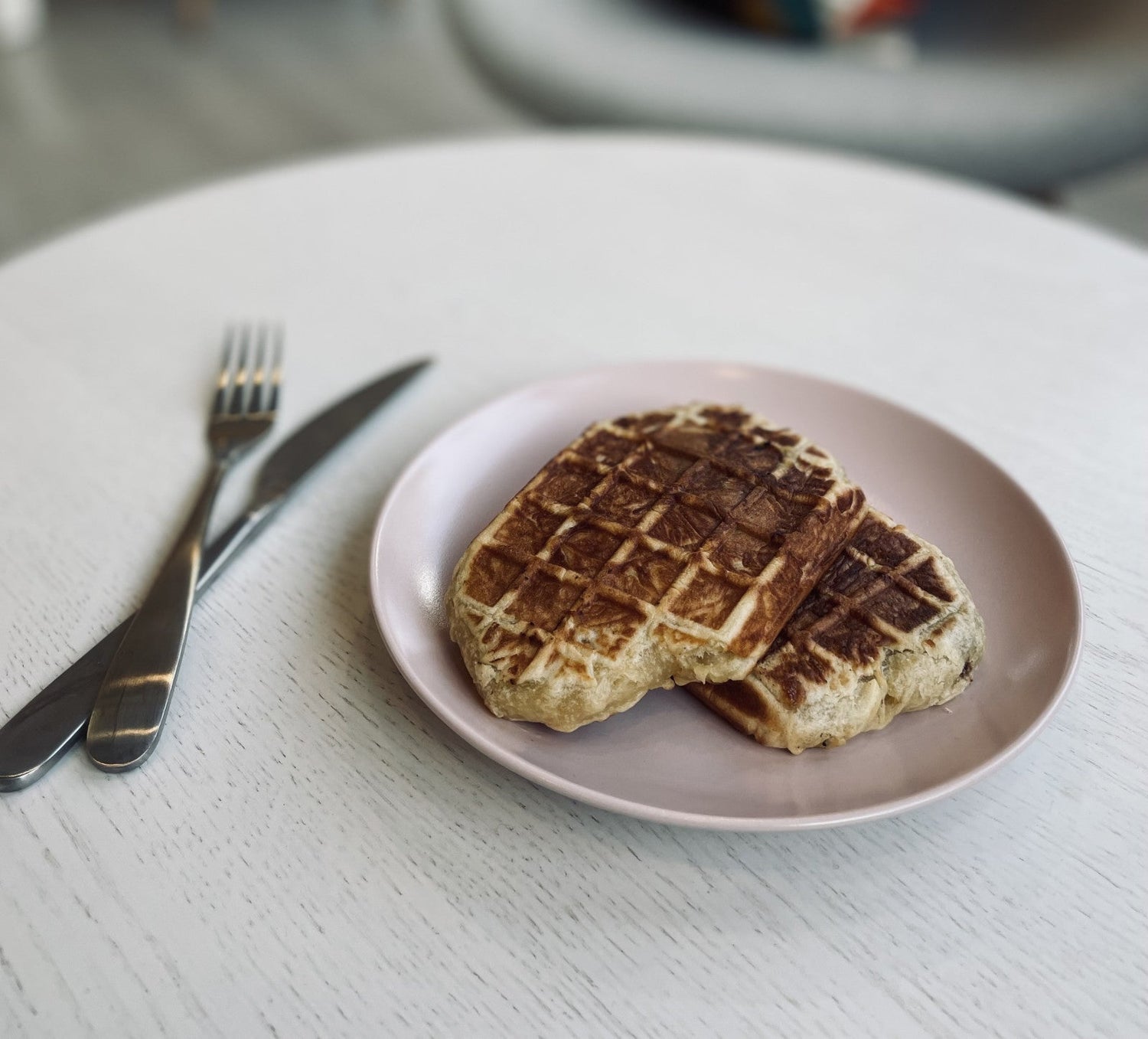 Gaufres fourrées au chocolat belge
