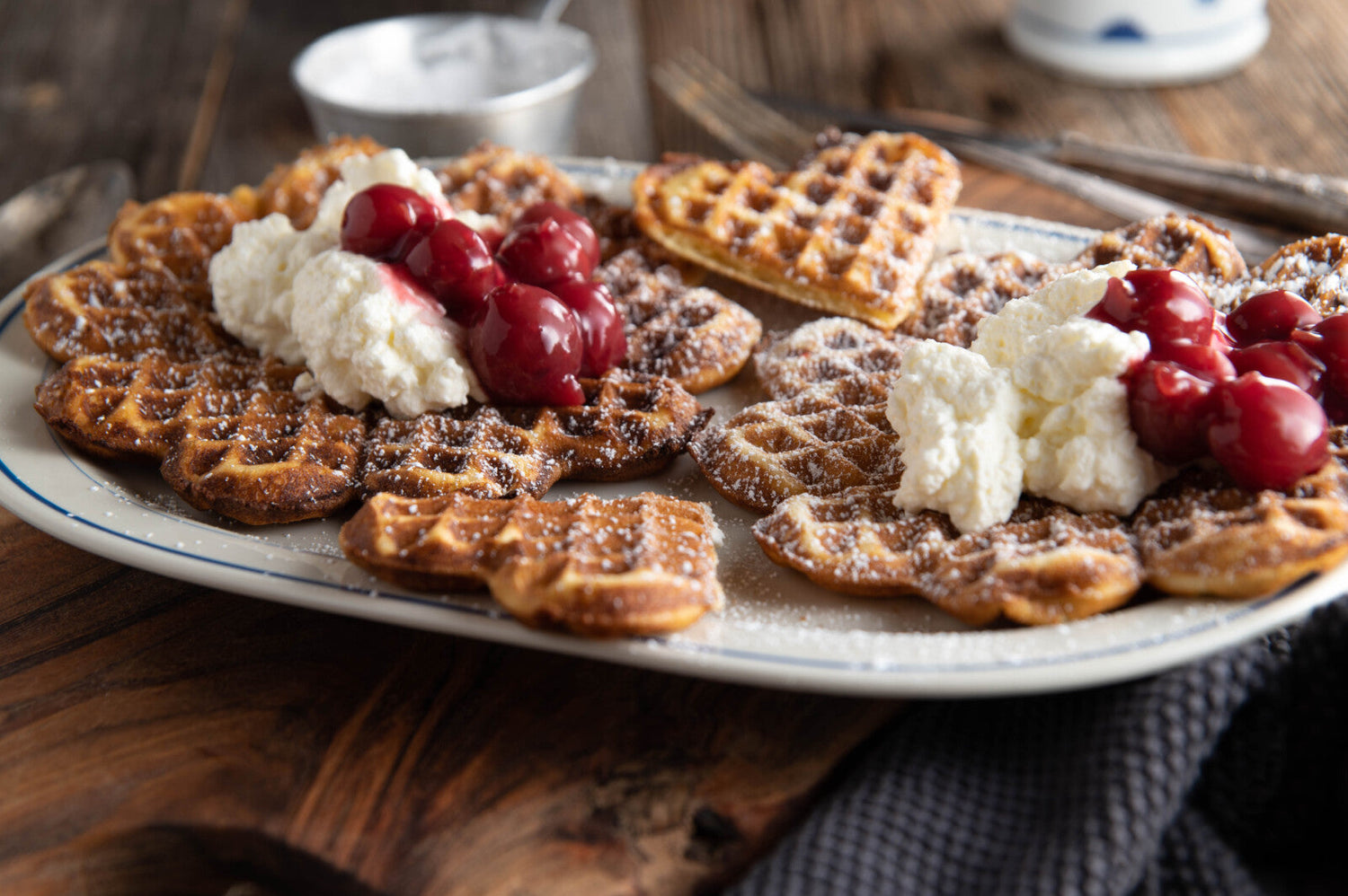 Une gaufre pour chaque occasion avec les 8 plaques du gaufrier Frifri