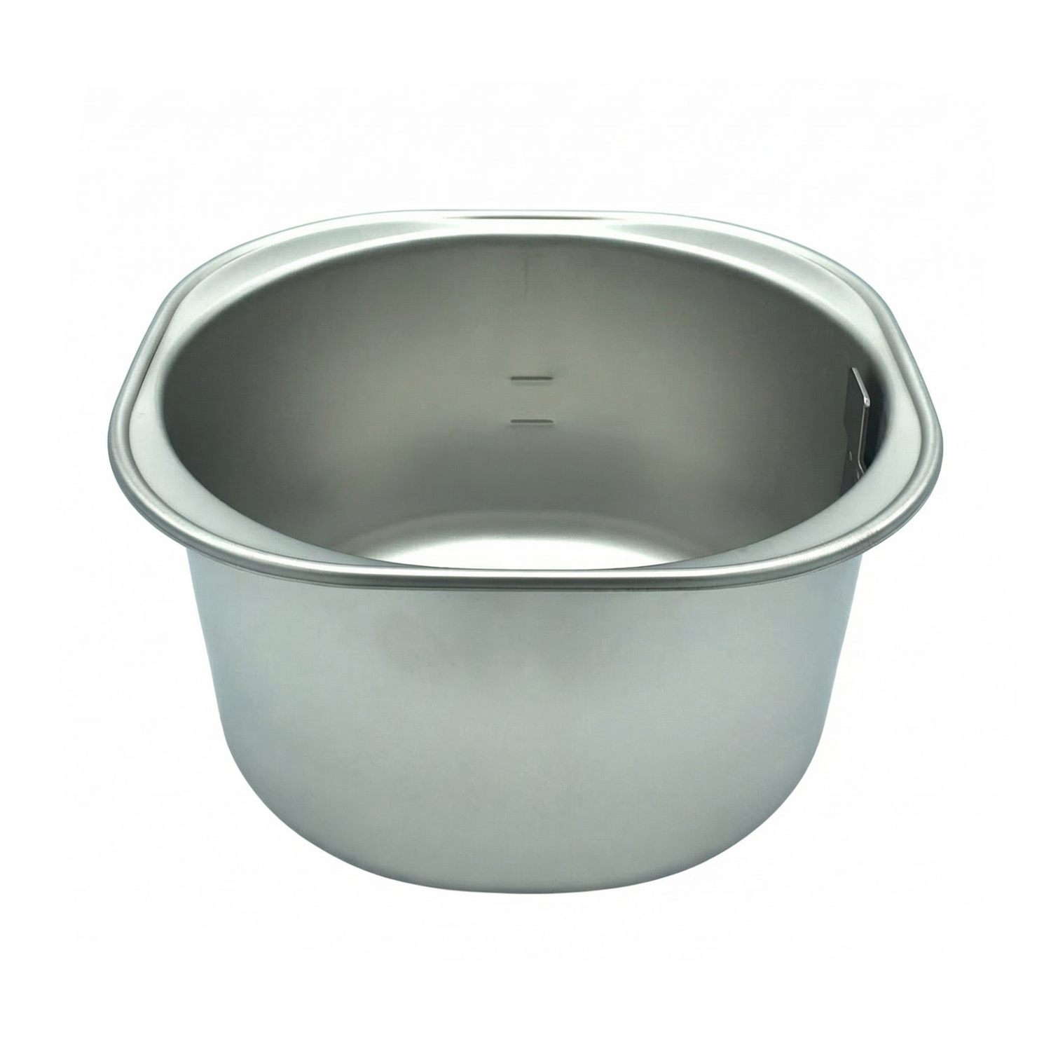 La Cuve pour friteuse Initiation et Tradition 3L, dont l'intérieur est en acier inoxydable avec des repères de mesure, est couramment utilisée comme cuvette de remplacement pour les friteuses compatibles.